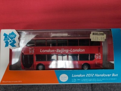 Corgi London 2012 Olympia Übergabebus Maßstab 1:76 noch verpackt Top Zustand