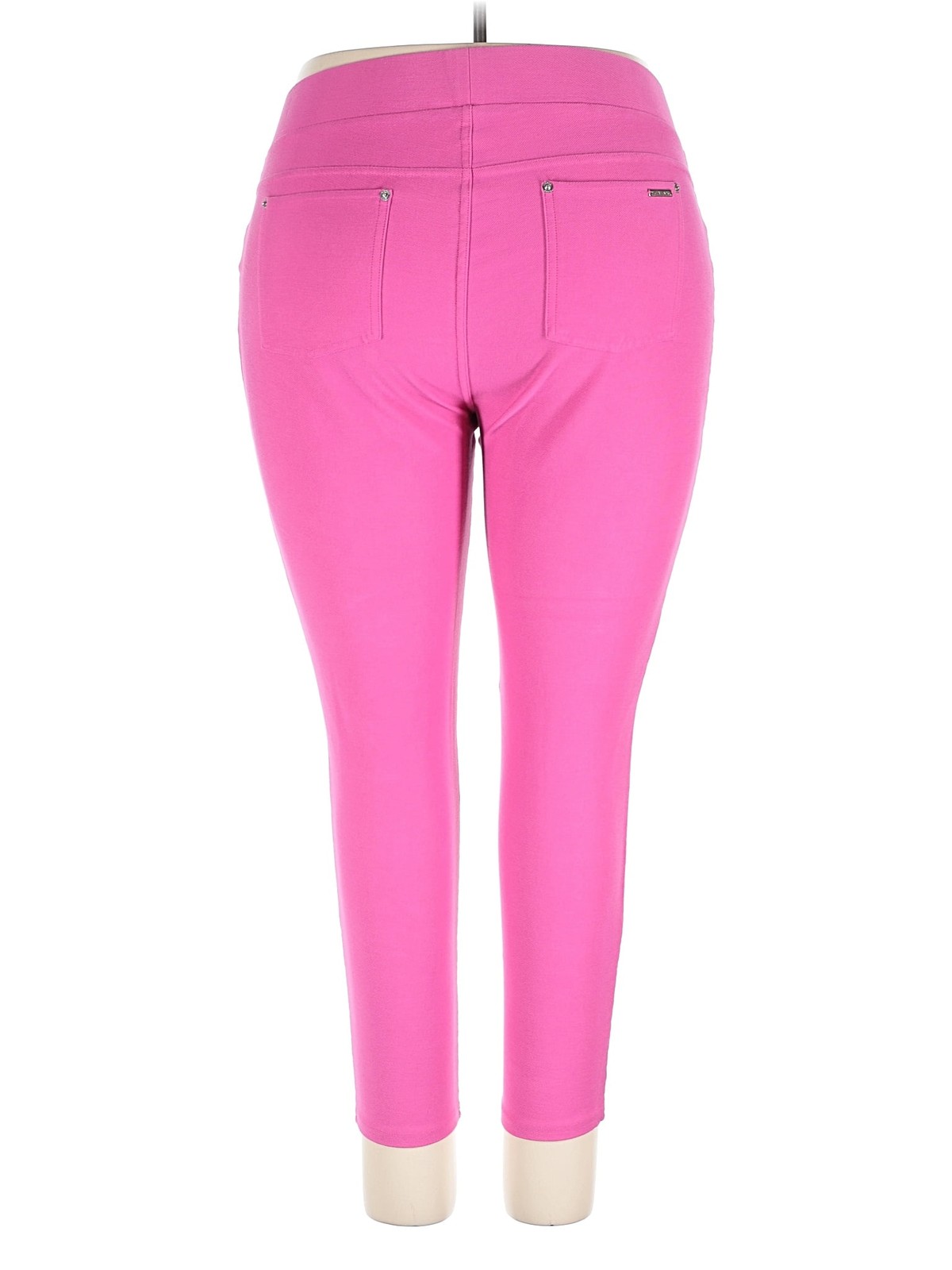 MICHAEL Michael Kors Women Pink Active Pants 2X Plus thumbnail 2