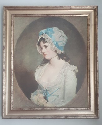 Lg Reproduktionsdruck von 1790 John Hoppners Mrs Williams mit schönem Rahmen