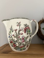 Vintage Large Johnson Brothers Indian Tree Jug