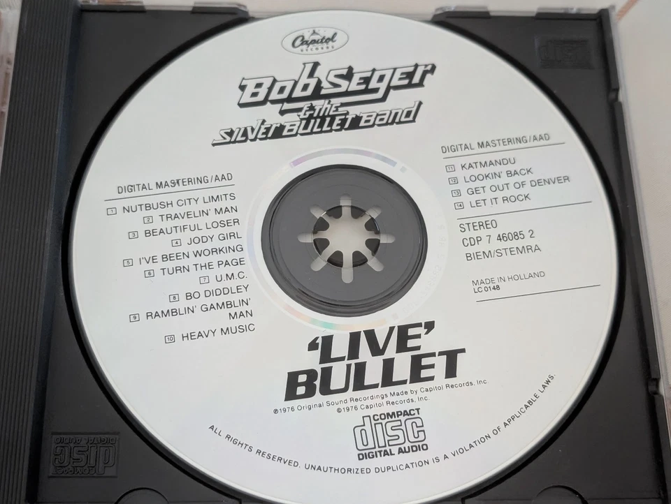Bob Seger & Silver Bullet Band - Live Bullet - 1976 Nutbush City Limits Travelin - Bild 3 von 4