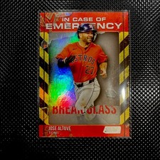 Jose Altuve In Case Of Emergency 2025 Topps Stadium Club #ICE-5 Houston Astros