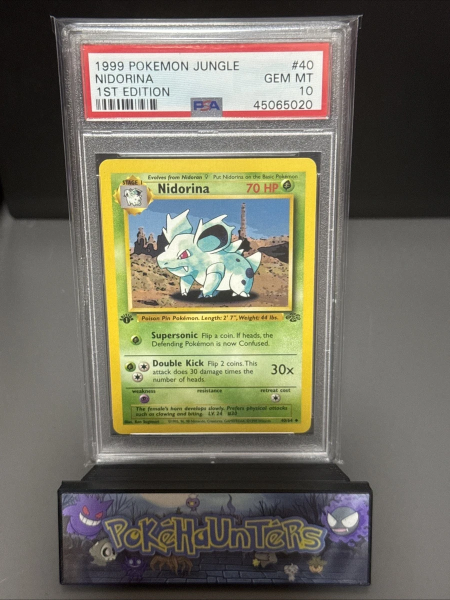 ポケモンカードゲーム Pokemon Card Game Jungke1st Edition 1999 Pokémon TCG Jungle Grade 10 Individual Collectable Card Game Cards