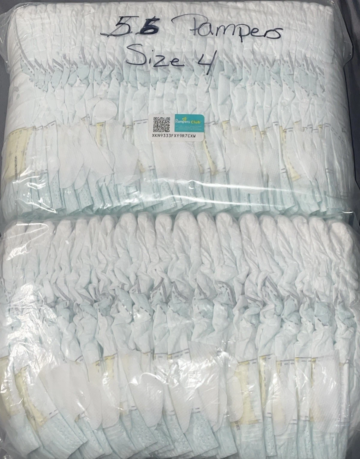 Pampers Size4 New In Bag (55Count)