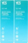 YES-WB Water Based Personal Lubricant 100ml x2