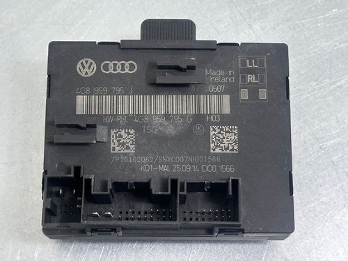 Audi A6 S6 C7 4G 2017 Hinten links Türsteuergerät 4G8959795G DEL16447