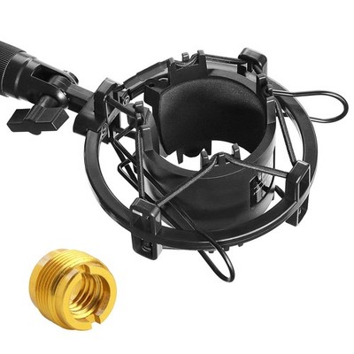 YOUSHARES AT2020 Shock Mount, Microphone Shock Mount Reduces Vibration Noise ...