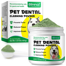 Pet Dental Cleaning Powder Dog Teeth Cleaning Products, Improves Breath, Tartar