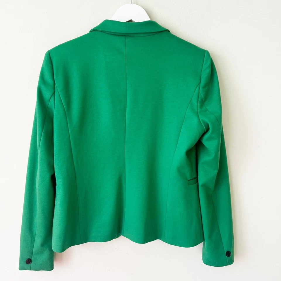 Jules & Leopold Blazer Size M Kelly Green Jacket Suit Coat Career Workwear - Image 3 of 4