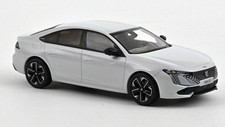 Peugeot 508 GT Hybrid 2023 Okenite White 1:43 NOREV 475832