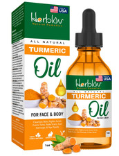 Turmeric Essential Oil - 100 Pure Natural Organic Cold Pressed Skin AntiAging