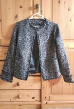 Bouclé Jacke Von Bruno Banani Gr. 38 Neu