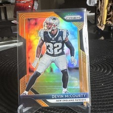 Devin McCourty 2018 Panini Prizm Orange Die Cut #71 Patriots Rutgers 249/249