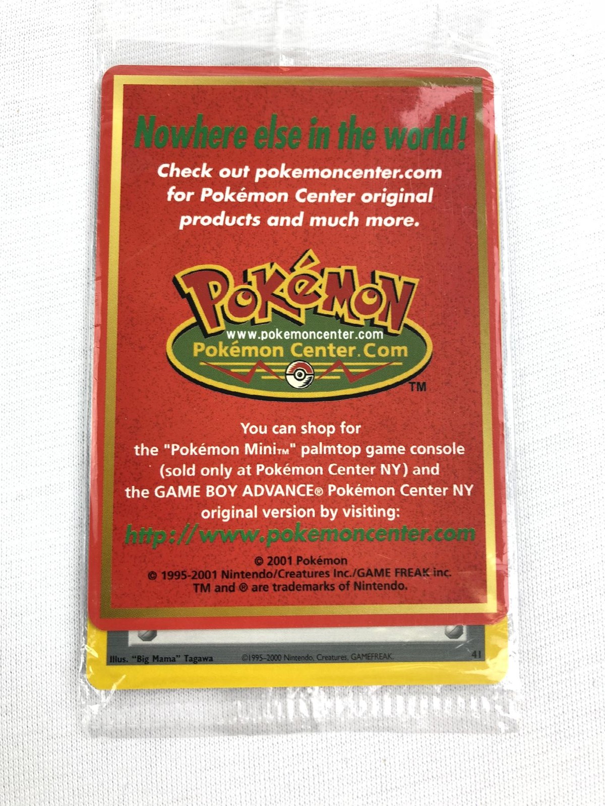 Pokemon WOTC Wizards Black Star Promo Lucky Stadium 41 - SEALED!