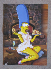 Marge Simpson PLAYBOY PLAYMATE CENTERFOLD ONLY 2009 Pinup The Simpsons HTN55