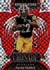 2022 Panini Rookies & Stars Najee Harris #CR-5 Crusade Red Plaid Pittsburgh 30K