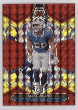 2024 Panini Mosaic Choice Fusion Red & Yellow Prizm 69/80 Matt Milano #27 1dl2
