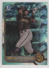 2022 Bowman Sapphire Chrome Prospects Aqua 48/55 Euribiel Angeles #BCP-32 0qc1