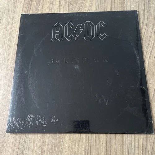 AC/DC Back in Black Vinyl 12" Album Record sealed ex display item Bargain