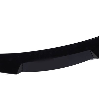 Rear Trunk Spoiler Gloss Black M4 Style Improve Driving Stability Tail Trunk SET