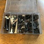 Vintage 1/12 Scale RC Pan Car Large Parts Lot, body posts, steering arms… — photo 10