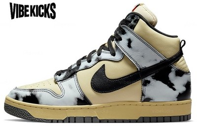 Nike Dunk High 1985 'Black Acid Wash' DD9404-700 Men New