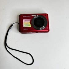 Red Samsung SL35, 10.2MP 4x Zoom Digital Camera. Not Tested Read