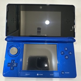*TESTED/WORKING* Nintendo 3DS Cobalt Blue Console Complete In Box CIB #G57