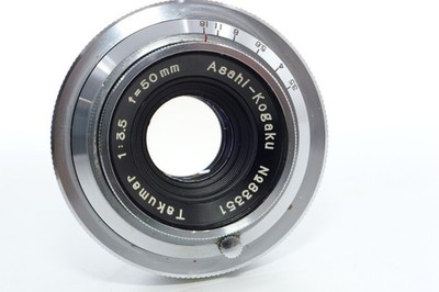 Asahiflex IIa early Japanese SLR camera. Takumar 50mm f3.5 lens