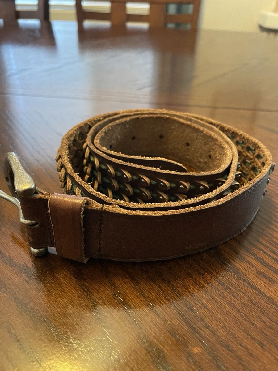 j crew brown leather belt products for sale | eBay