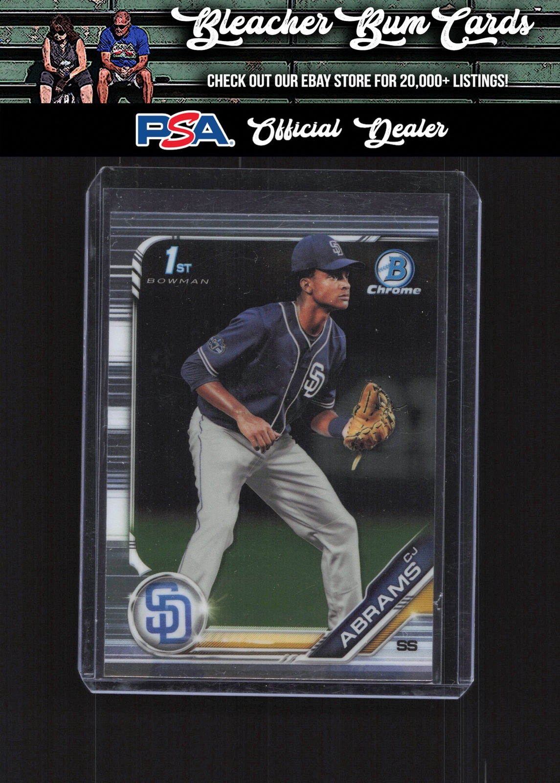 2019 Bowman Draft BDC-85 CJ Abrams Chrome