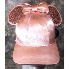 Jerry Leigh Disney Women's Minnie Mouse Baseball Cap with 3D Bling Ears