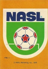 1979 Topps NASL Sticker Card Single - North American Soccer League (1-9) Vintage