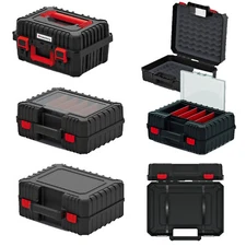 Plastic Power Tool Storage Case Empty Box Electric Drill Holder Foam Organiser