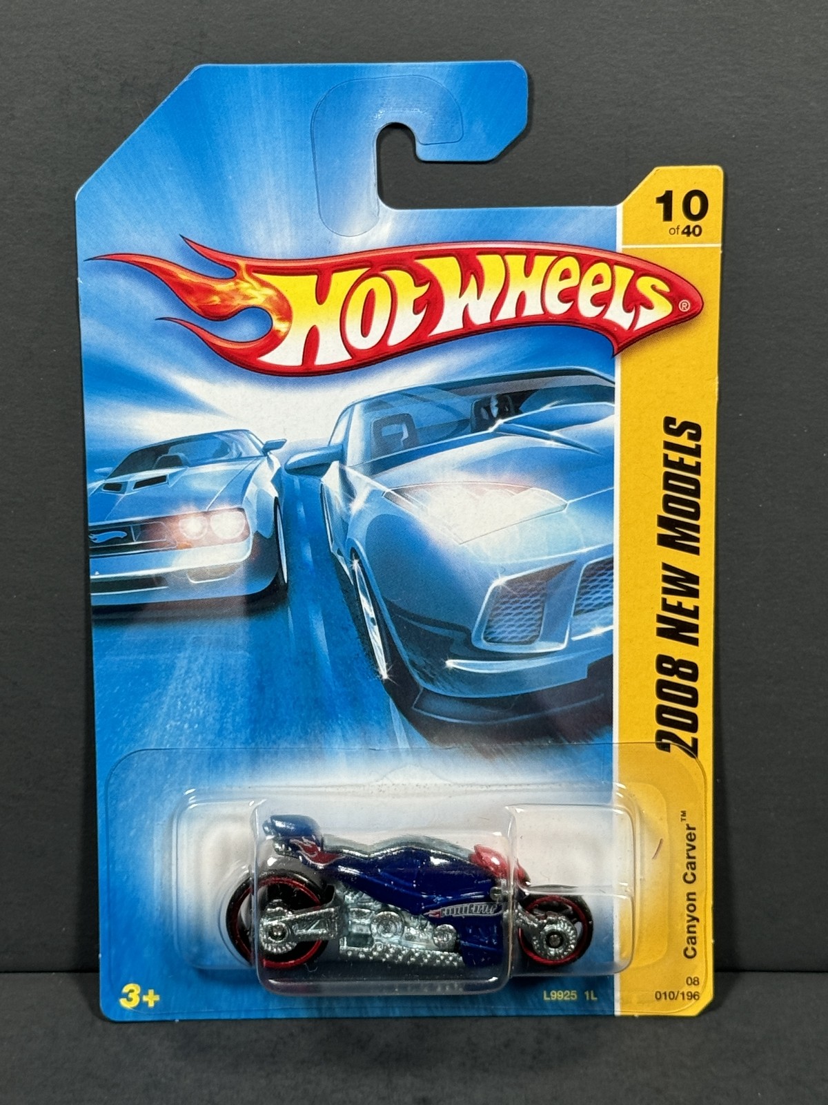 HOT WHEELS 2008 Canyon Carver #10/40, Black, New Models