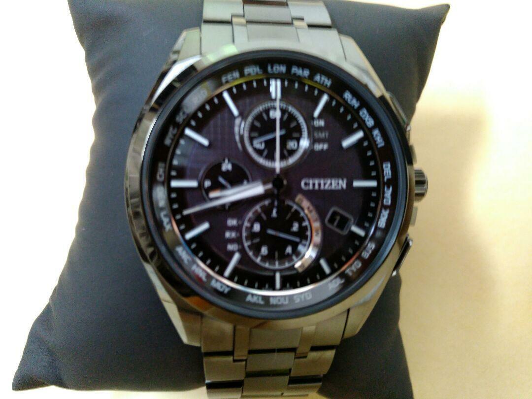 Citizen Attesa AT8044-56E New Old Stock Chronograph Eco Citizen Attesa AT8044-56E New Old Stock Chronograph Eco