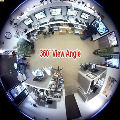 2.0MP HD 1080P CCTV Security Camera Fisheye Lens 360 Degree Wide Angle  Panoramic
