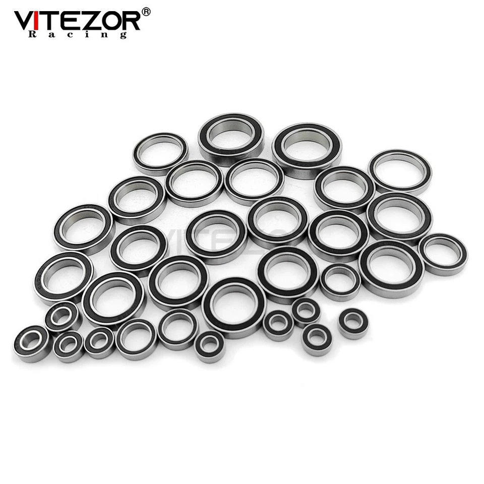 Fits Traxxas X-MAXX XMAXX 6S Full Bearings Kit +(2) Upgrade RPM Wheel Hub 31 Pcs - Image 4 of 4