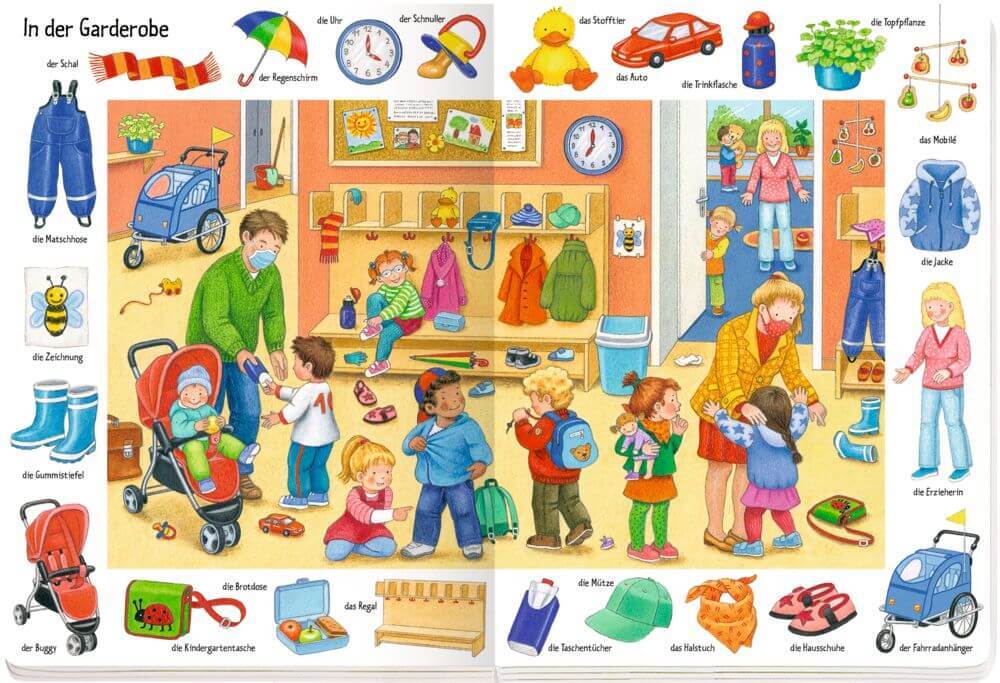 Thumbnail - Bilder Suchen - Wörter Finden: Kindergarten