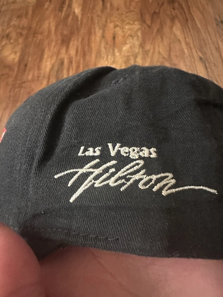 De colección 1989 Oscar De La Hoya Carr Sombrero Furia en el Desierto Las Vegas Lucha Boxeo Foto 4 de 4