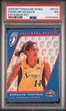 2006 Rittenhouse WNBA Rookie #28 EMMELINE NDONGUE /333 PSA 7 France