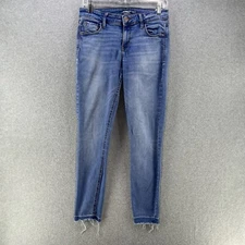 Old Navy Womens Ankle Jeans Size 6 W29 Rockstar Super Skinny Pantalones Blue