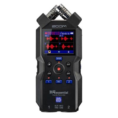 Zoom H4essential 4-Track 32-Bit Float Handy Recorder #ZH4E