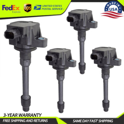 4X OEM Standard Ignition Coil For Honda Accord Civic CRV Acura UF781 3052059B013
