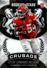 2020 Panini Rookies & Stars #CR-11 Clyde Edwards-Helaire Crusade Black Prizm