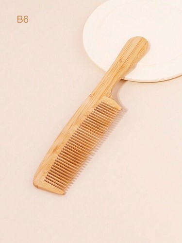 Natural Bamboo Wooden Hair Comb – Wide Tooth Comb - Picture 8 of 11
