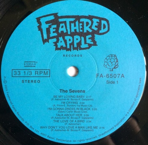 THE SEVENS 180g vinyl LP Swiss beat garage punk mod Kinks Animals Them - Picture 3 of 7