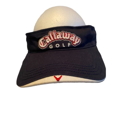 CALLAWAY 1982 Golf Black & Red Strapback Adjustable Mesh Back