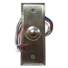 Besam Alarm Controls Narrow Plate  Push To Exit Button 