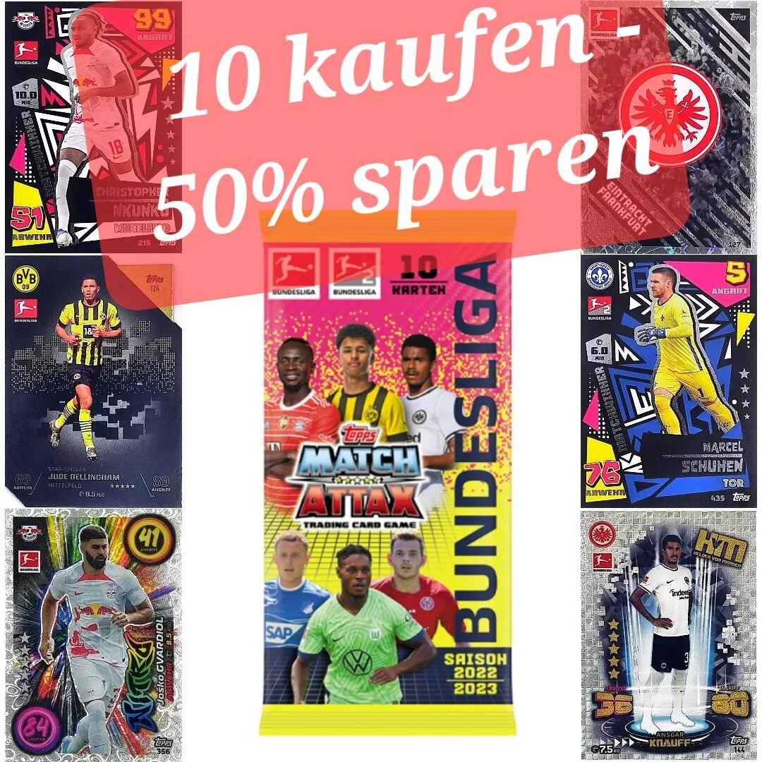 Football Cartophilic Info Exchange: Topps (Germany) - Match Attax Bundesliga  2022/2023 (09) - 034-340 - Star-Spieler